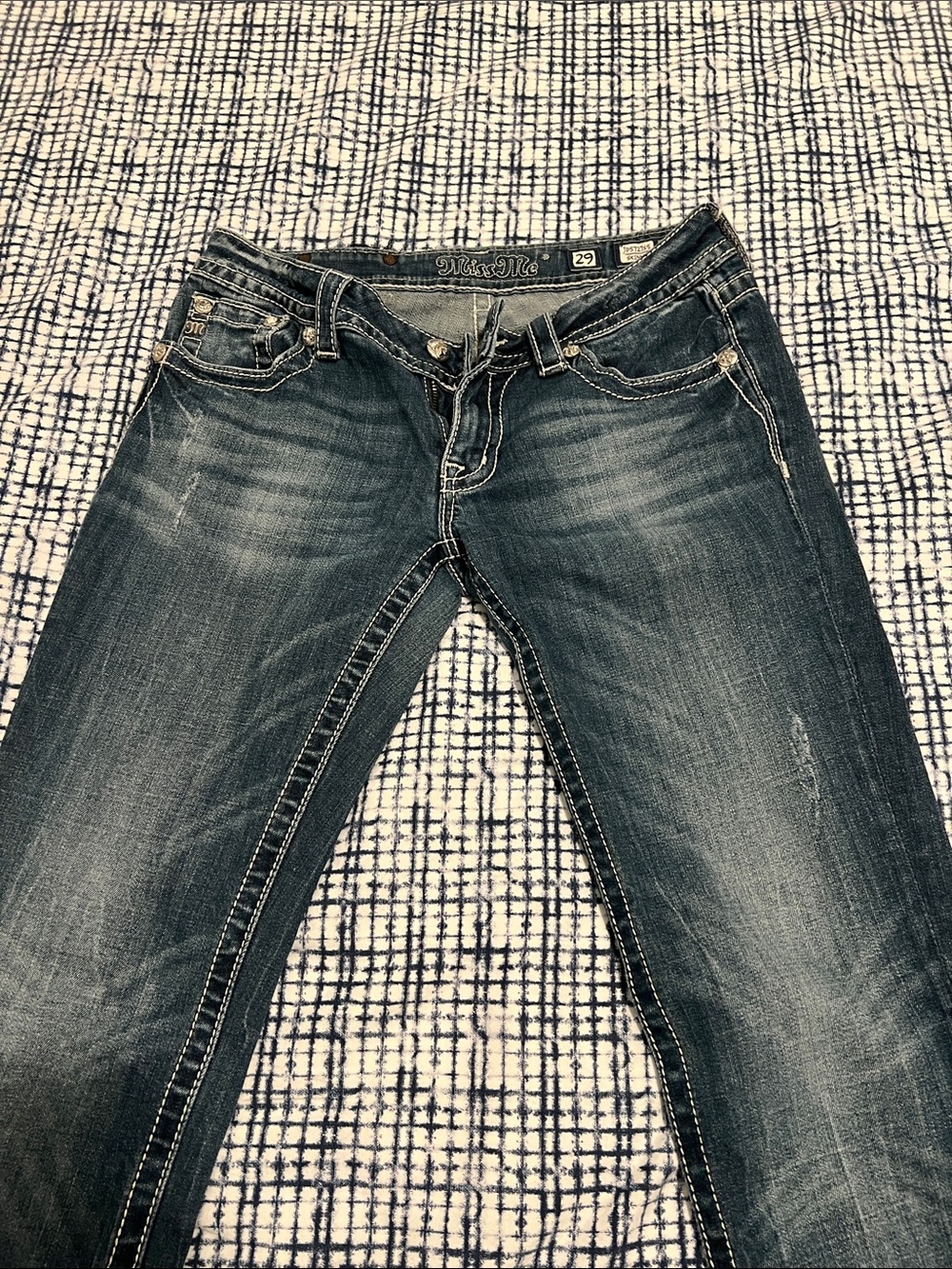 Miss Me Women's Dark Indigo Skinny Jeans